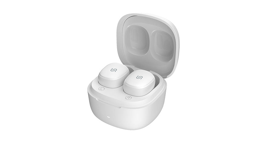 Heatz Mini TWS Wireless Earbuds, White, MG-C05