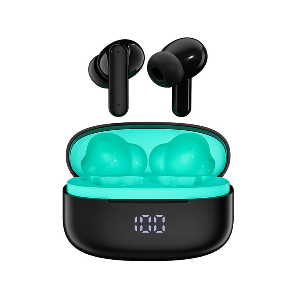 HEATZ HB6 V5.3 TWS Wireless Earphones – Noise Cancelling with ENC, Bluetooth 5.3, 400mAh Battery